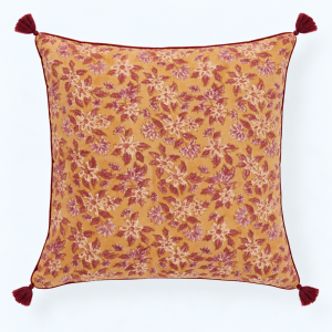 Arya Tandoori Cotton & Velvet Cushion Cover – 50cm x 50cm